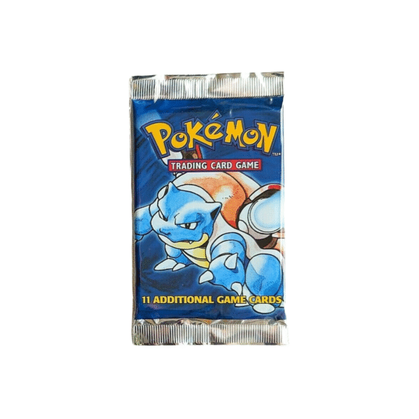 Trading Card Game Base Set Unlimited Booster Pack Sealed WOTC – Authentic Japanese Cards - Image 2