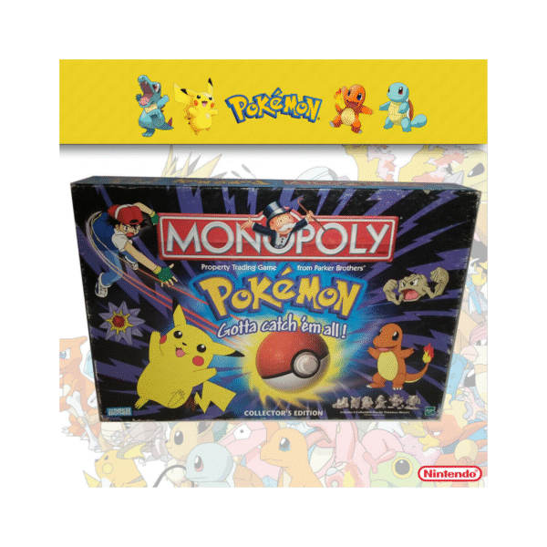 Trading Card Game 1999 Monopoly Gotta Catch em All Col. Ed. Nintendo Parker Brothers – Official TCG Product