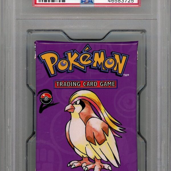 Trading Card Game 2000 WOTC Base Set 2 Foil Pack Pidgeot PSA 10 – Official TCG Product