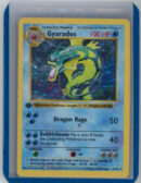 Trading Card Game Gyarados 1999 Base Set 1st Edition Holo #6/102 – Official TCG Product