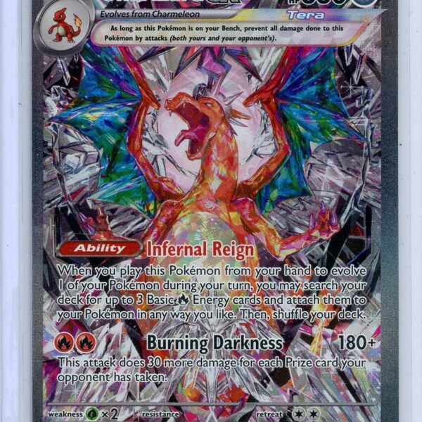 Trading Card Game Charizard ex Obsidian Flames Special Illustration Rare #223/197 – Official TCG Product