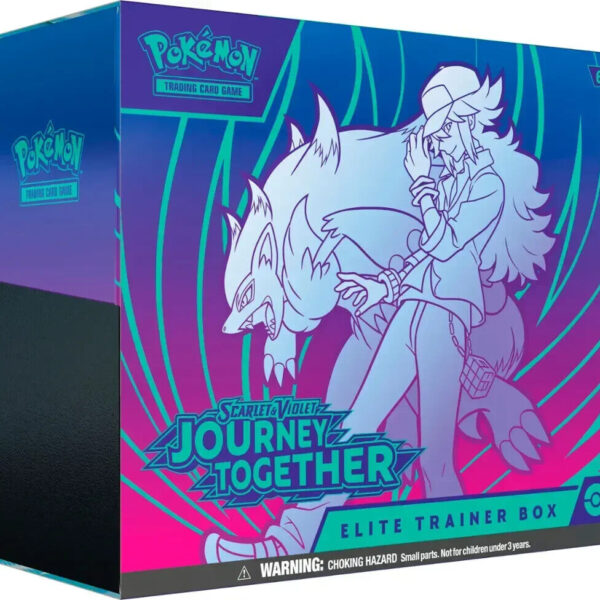 Trading Card Game TCG Scarlet and Violet - Journey Together Elite Trainer Box – Complete Trainer Kit with Accessories