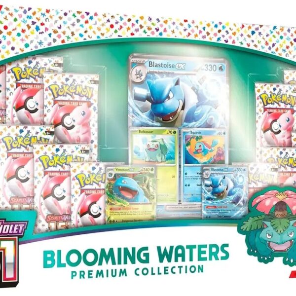 Trading Card Game TCG Scarlet and Violet - 151 Blooming Waters Premium Collection – Official TCG Product