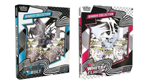 Trading Card Game TCG Black Bolt And White Flare Binder Collections - Both Sets – Official TCG Product