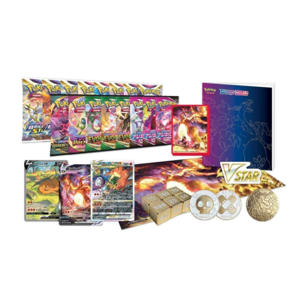 Trading Card Game TCG Sword and Shield Ultra Premium Collection Charizard Including Evolving Skies – Official TCG Product - Image 6