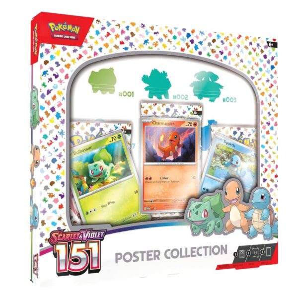 Trading Card Game TCG Scarlet and Violet - 151 Poster Collection Box – Official TCG Product