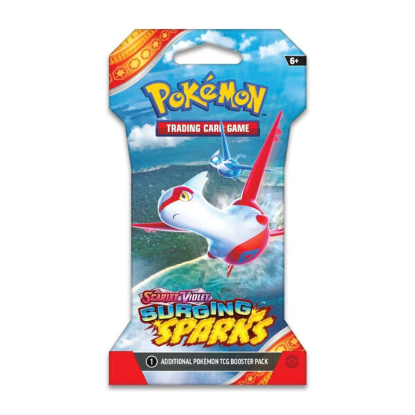 Trading Card Game TCG Surging Sparks Sleeved - Booster Packs SET OF 4 – Authentic Japanese Cards - Image 5