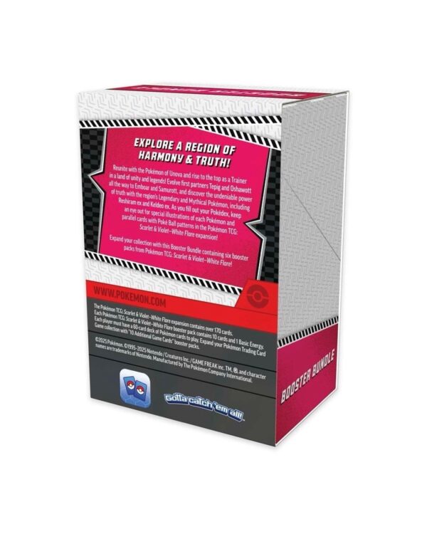 Trading Card Game TCG Scarlet and Violet 10.5 - White Flare Booster Bundle – Official TCG Product - Image 3