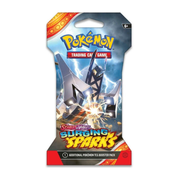 Trading Card Game TCG Surging Sparks Sleeved - Booster Packs SET OF 4 – Authentic Japanese Cards - Image 4