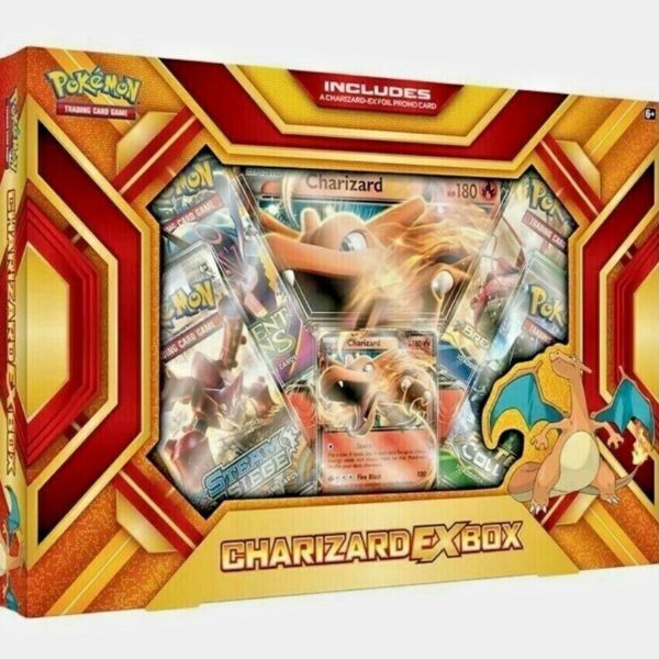 Trading Card Game TCG Charizard-EX Fire Blast Box – Official TCG Product