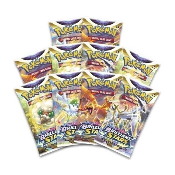 Trading Card Game TCG Sword and Shield Brilliant Stars Center Elite Trainer Box – Complete Trainer Kit with Accessories - Image 5