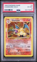 Trading Card Game Charizard 1999 Base Set Holo #4/102 PSA 6 – Official TCG Product